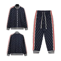 sportswear jacket suit fashion running sportswear men's sports suit letter printing clothing tracksuit sports