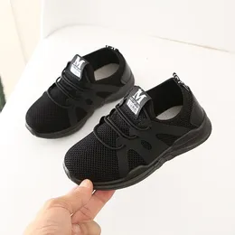 Sneakers 311 Years Children Kids Sports Shoes Baby Girls Boys Letter Mesh Sport Run Casual Breathable Noslip 230626