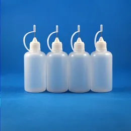100 Sets/Lot 50ml Plastic Dropper Bottles Metal Needle Caps Rubber Safe Tip LDPE E Cig Vapor Liquid Flux Ink 50 mL Ciekt