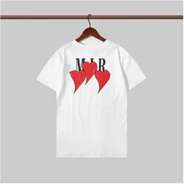 Camisetas masculinas de verão Qualidade Designer Homens Amirs T-shirt Impressão Camisetas Manga Curta Casual Carta T-shirt Solta Camiseta Masculina Crewneck Oversize Tee Graffiti T-shirts fr