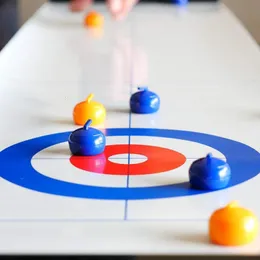 Foosball 1 Set Desktop Curling Ball Game Gioco interattivo genitore-figlio Kids Friends Party Toy Game Migliora la relazione Puzzle Gioco da tavolo 230626