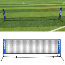 Set da badminton rete da tennis portatile da badminton rete sportiva per allenamento di calcio da tennis pickleball 230626