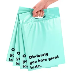 Mailers 50st/Batch Hand Courier Bag Courier Envelope Storage Bag Mailing Bag Selfadhesive Sealed PE Plastic Bag Packing Multiple Color