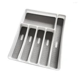 Dinnerware Sets Divided Plastic Storage Tray Box Durable Tidy Clean Space Saving For Tableware Spoon Chopsticks Forks