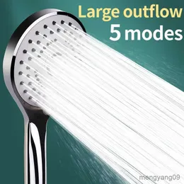 Soffioni doccia per bagno Accessori per pacchetto doccia pressurizzato per bagno Ugello doccia Modelli di uscita acqua di grandi dimensioni Universal Save Water R230627