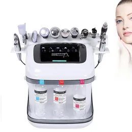 اتجاهات جديدة 2023 معدات 10 في 1 Hydra Rf Aqua Peel Skin Scrubber Facial Machine Hidrodermoabrasion مع مسدس رش الأكسجين