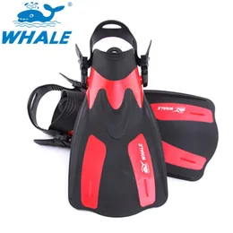 Pinne Guanti Marca Diving Nuoto Flipper Regolabile con tacco 36-46 Taglia Adulto Short Scuba Snorkeling Scarpe TPR Pinne da nuoto Piede non deformato 230626