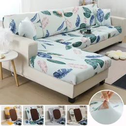 Stuhlhussen, floral bedruckter Stretch-Sofa-Kissenbezug für Wohnzimmer, Haustiere, Kindermöbelschutz, L-Form, Eckcouch-Schonbezug, waschbar, 230627