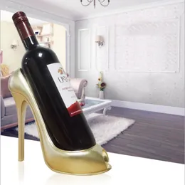 Bar Tools High Heel Shoe Wine Bottle Holder Stylish Rack Gift Basket Accessories for Home Red Creative 230626