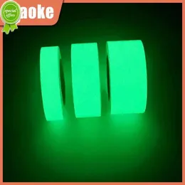 New Ornamental Warning Tape Cautionary Fluorescent Sticker Convenient Fluorescent Luminous Safety Warning Adhesive Foldable