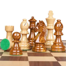 Шахматные игры German Knight Staunton Chessmen 34 Набор тяжелых шахматных фигур Нарды Развлечения в помещении Детская игра-головоломка Подарок на день рождения 230626