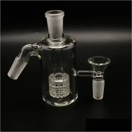 Rauchpfeifen Glas Aschenfänger 14 mm 18 mm 4,5 Zoll Mini Bong Fänger Dicker Pyrex Klarer Bubbler Aschenfänger mit Schüssel Drop Lieferung Ho Dhbai