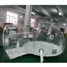 Outdoor Inflatable bubble tent igloo dome Transparent Bubble House Hotel Lodge for camping