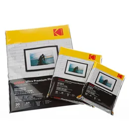 Papper Kodak Ultra Premium Fotopapier RC Glossy 270GSM Foto Printer A4 Papier 3R 4R 5R Witte Fotografische Papier 5/6/7 tum