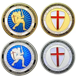 Armor of God Female Warrior Challenge Coin Badge