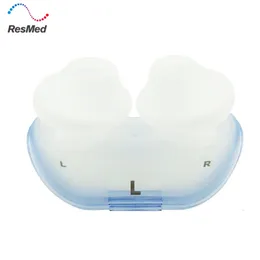 Andra hälsoskönhetsartiklar Resmed Airfit P10 Nasal kuddstorlek Stor liten mediem Snarkning Stopper Anti Snore Nose utan huvudbonader och ram 230626