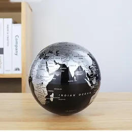 La rotazione del globo non smettere mai di luminosa Globe Perpetual Motion Machine World Map Room Decoration Gift