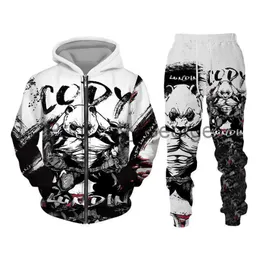 Men's Tracksuits 3D Panda CODY Printed Hoodies and Sweatpants Sets Casual Male Pullover Sweatshirts Man Tracksuit Fashion Men's Clothing Suit x0627