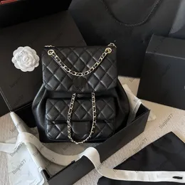 10A Designer Backpack Handbags Women Genuine caviar Leather Backpack Style School Bag Travel Backpacks bag Sport Outdoor Packs Bag wallets 26cm with Original Box