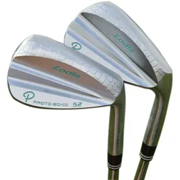 Schlägerköpfe Golf Wedges Zodia PROTO 2001 Geschmiedete CNC-Schlagfläche 48 50 52 54 56 58 60 mit Stahlschaftschlägern 230627