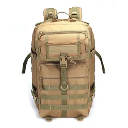 45L Multifunktionspåsar stor kapacitet män armé taktisk ryggsäck 3p softback utomhus vattentätt bugg rygg rygg vandring camping jakt bagshkd230627