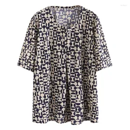 Blusas femininas verão para mulheres tops 2023 casual solto manga curta camisa oversized roupas femininas estilo coreano