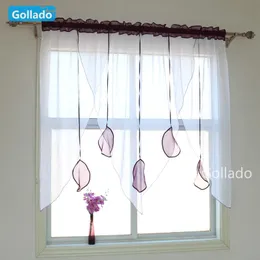Curtains Original Morden Tulle Sheer Pendant Style Window Curtains for Livingroom Kitchen Balcony Home Decor