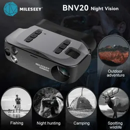 Telescópio Binóculos Miseey Digital Infrared Night Vision NV20 BNV20 TNV10 Outdoor Camping Observe Tescope Take Photo Video For Hunting HKD230627