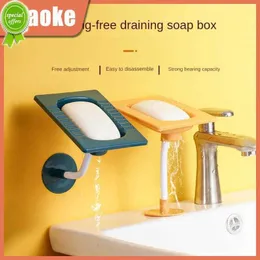 Ny originalitet är inte rädd för fukt Maokeng Creative Soap Box Clean and Hygienic Wall Mounted Drainage Soap Fagel Firm och Secure