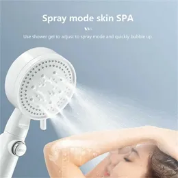 Acheter Pommeau de douche économie d'eau noir 5 Mode douche haute pression  réglable One-key Stop Water Massage Eco Shower