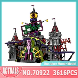 مكعبات ملاهي إبداعية نموذج مرافق Joker Manor متوافق مع 70922 لبنة البناء ألعاب أطفال هدايا عيد الميلاد 07090 230626