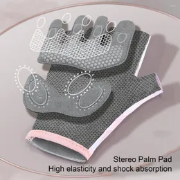 Guanti da ciclismo Pratico assorbimento dello sport Proteggi le mani Amichevole per la pelle Protezione per il palmo dell'allenamento per il sollevamento pesi