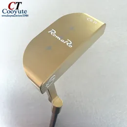 Club Heads mens Golf clubs Cooyute RomaRo CRIV Gold Putter with NSPRO 950 Steel shaft Clubs 230627