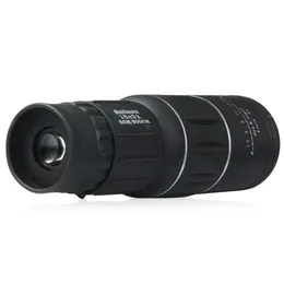 Monokularny 16 x 52 Dual Focus Monocar Comting Telescope Zoom Obiektyw Optyczny Kamery binokarsowe Lekcje Polowe Scope 9633582 Drop D DHFHV