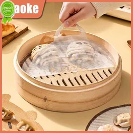 Nowy zdrowy silikonowy papierowy papier produktu Produkt 23 g/17 g papierowy papier parowy bezwonny i wielokrotnego użytku Łatwy do czyszczenia mata siatki dim sum