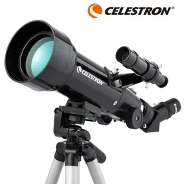 Telescope Binoculars Cestron 70400 Astronomical Tescope Large Aperture Rracting HD High Power With Backpack Optional Mobi Phone Adapter HKD230627