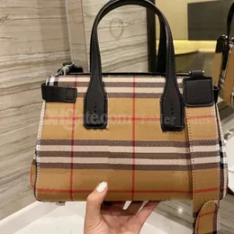 Torba na plażę letnia torba duża pojemność torebka torebka torby na zakupy crossbody mody patchwork tartan zdejmowany pasek oryginalny skórzane torebki torby