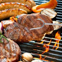 6 pièces bâtonnets de rôtissage de guimauve brochettes de Hot Dog  télescopiques en acier inoxydable fourchettes de Barbecue sûres pour  enfants pour feu de camp, feu de joie et gril 