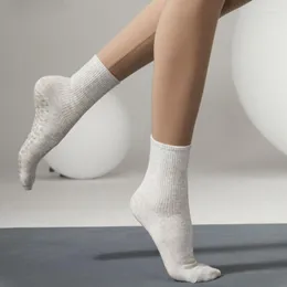 Atletik Çorap Bahar Kadın Nokta Silikon Yoga Ekip Kore Japonya Saf Pamuk kaymaz Kavrama Pilates