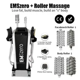 EMSZERO Slim Machine Transform Your Physique 2in1 HIEMT Roller Muscle Building and RF Fat Burning use salon 14 Tesla 6500W