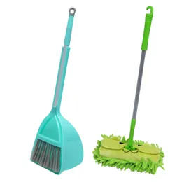 Tools Workshop Cleaning Broom Children Kids Mini Toysdustpan Play Pretend Set Housekeeping Tool Appliancefor Toddlers Girls Mop Tools 230626