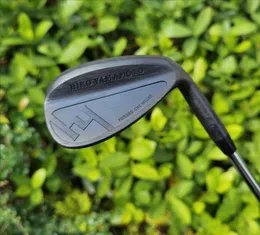 Klubbhuvuden Golf Hiro Yamamoto Forged Carbon Steel Golf Wedge Club med axelgreppshosel har en rost 230627