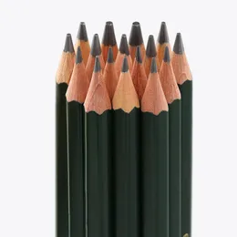 연필 UNI 드로잉 연필 9800 12 / 22PCS 철분 상자 세트 시험 스케치 드로잉 프로필 헥스 헥스 펜 홀더 안전 비 독성