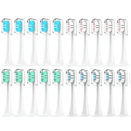 Toothbrush For xiaomi Mijia T300T500T700 Sonic Electric Heads Replaceable Refill Nozzles 4 Colors with AntiDust Caps 420Pcs 230627