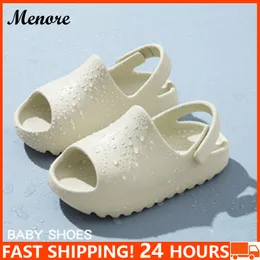 Sandalen Kinder Sandalen Baby Kleinkind Erwachsene Slip-On Mode Jungen Mädchen Schaum Strand Sommer Slides Knochen Harz Kinder Leichte Wasser Schuhe 230626