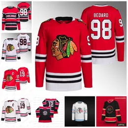 Blackhawks 98 Connor Bedard 2023 Jerseys Taylor Hall Jonathan Toews Andreas Athanasiou Seth Jones Nick Foligno Raddysh Tyler Johnson Jason Dickinson Cgicago