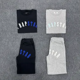 Erkekler Tasarımcı Trailtsuits T Shirt Spor Setleri Mektup Nakışları Yaz Moda Pamuk Üst Tee Kısa Kollu Çekme Şort