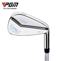 Cabeças de taco PGM Women Golf Clubs VS II 1pcs 7# Iron Hand Right CarbonStainless Steel for Beginner TiG015 230627