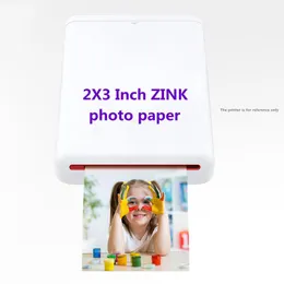 Papper Huawei Photo Paper 2x3 Inch Zink Paper för Huawei/Xiaomi/LG/Canon Portable Printer Pocket Photo Paper Mini Photo Paper