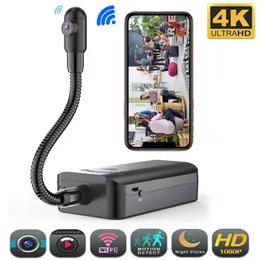 Inne produkty aparatu bezprzewodowe Wi -Fi DIY zdalne monitorowanie Monitorowanie Micro 4K HFD Security Cam Nocna wizja Ruch Wykryj DV Kamera Espia 230626